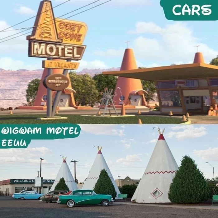 cars wigwam motel