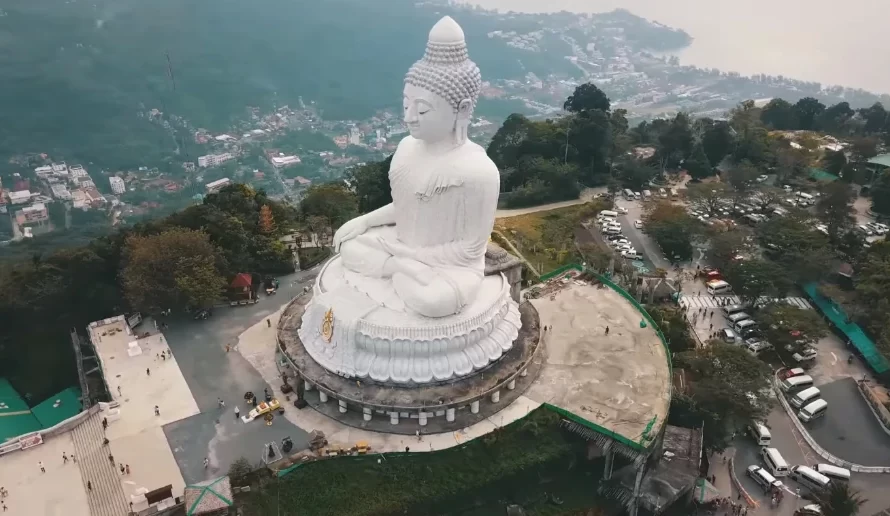 Estatua del Gran Buda de Phuket, en Tailandia