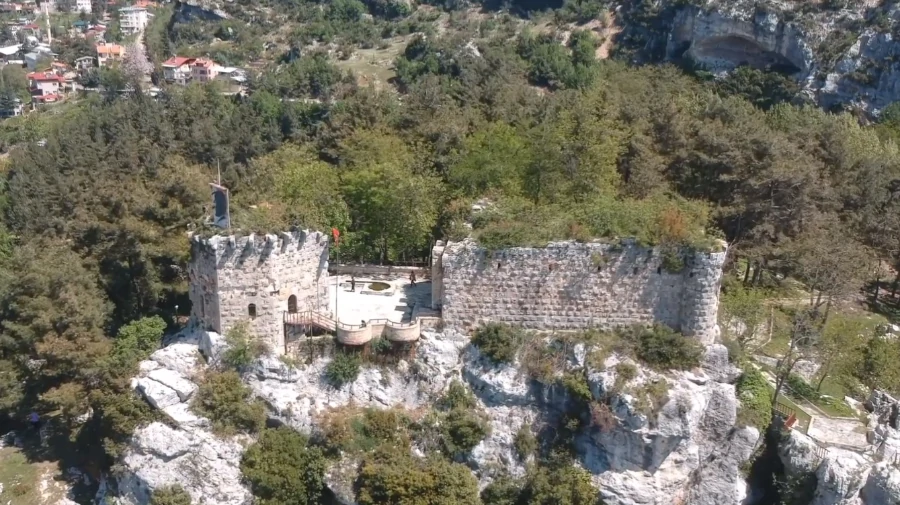Castillo de Gözne en Mersin, Turquía