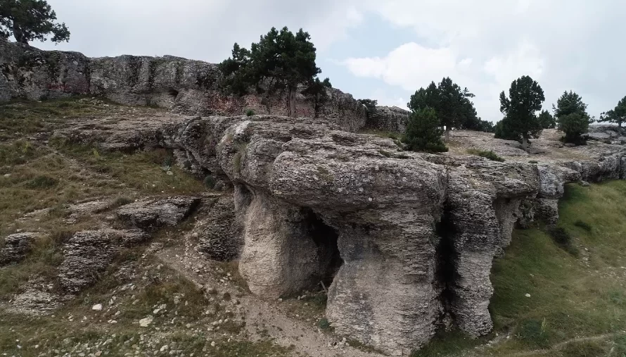 Ruinas del castillo de Gülek en Mersin, Turquía